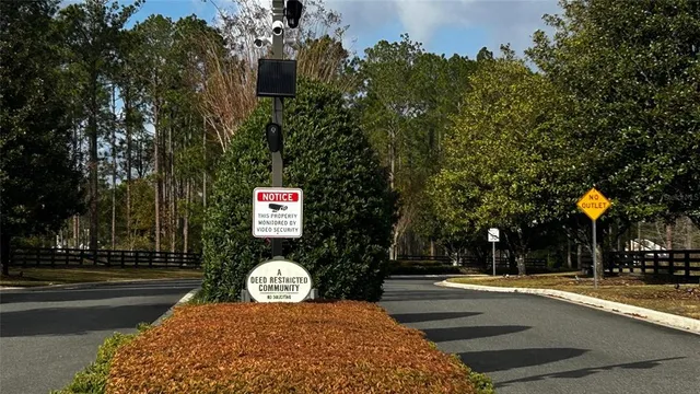 a view of street with trees