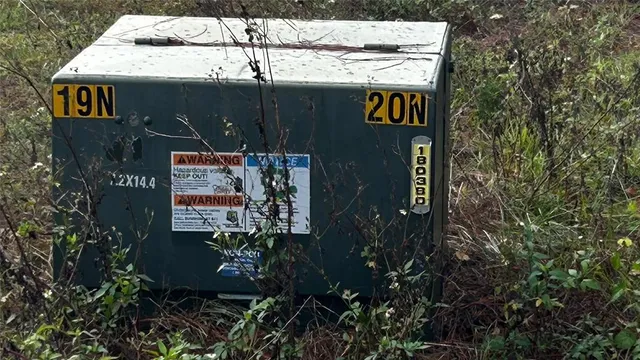 a sign that is on a pole