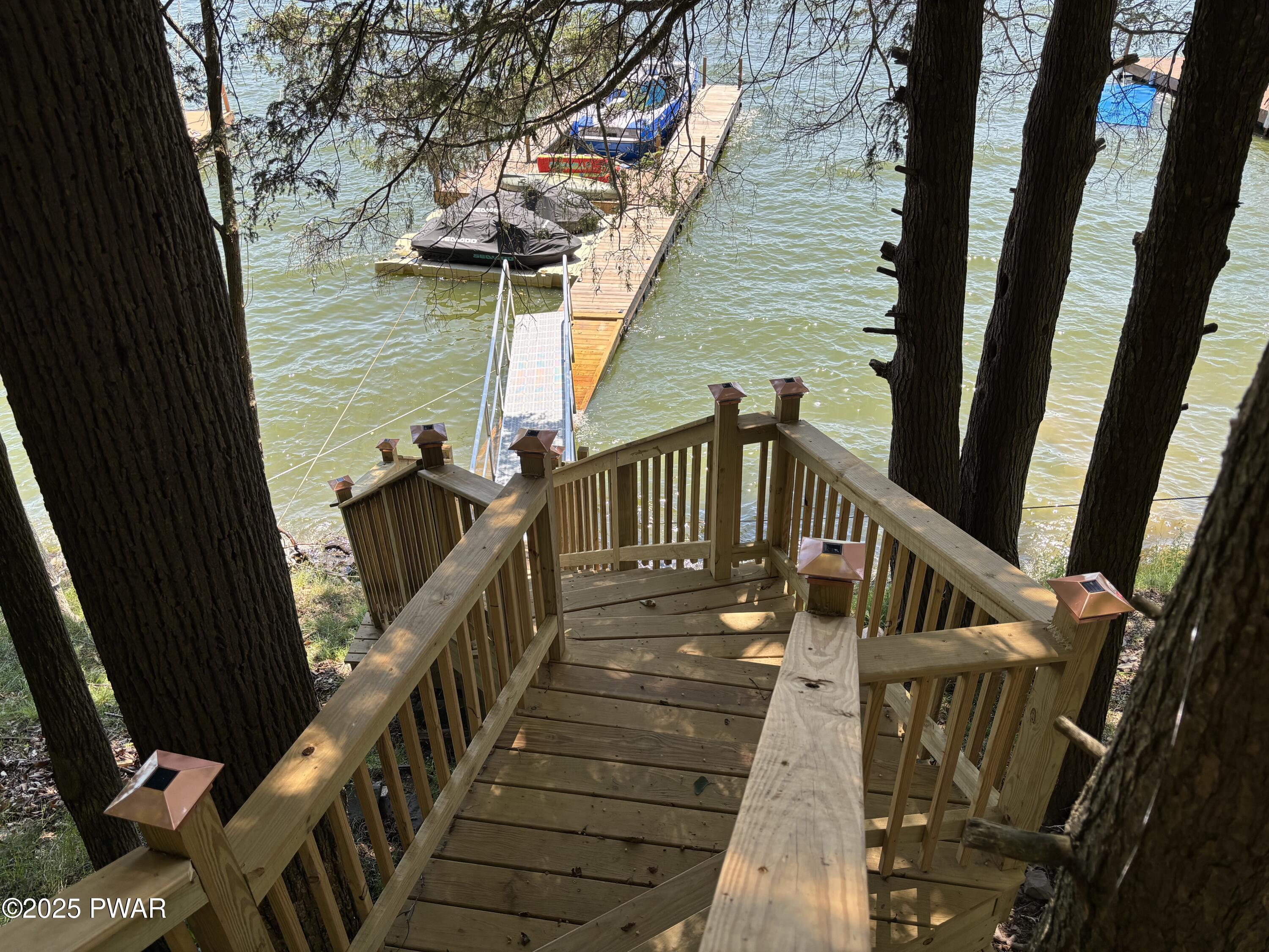 22 Glen Road Lake Ariel, PA 18436 - Photo 11 of 41 Dock Stairs