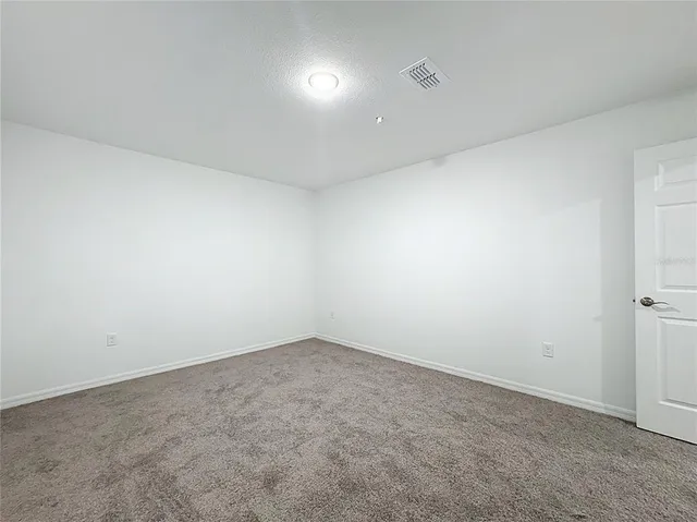 a view of a room with storage