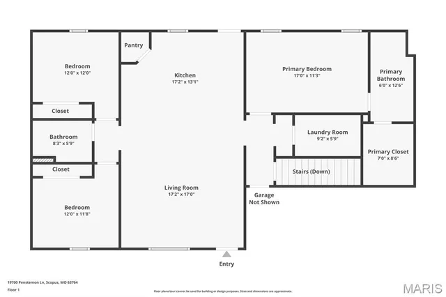 $365,000 | 19700 Penstemon Lane, Marble Hill, MO 63764