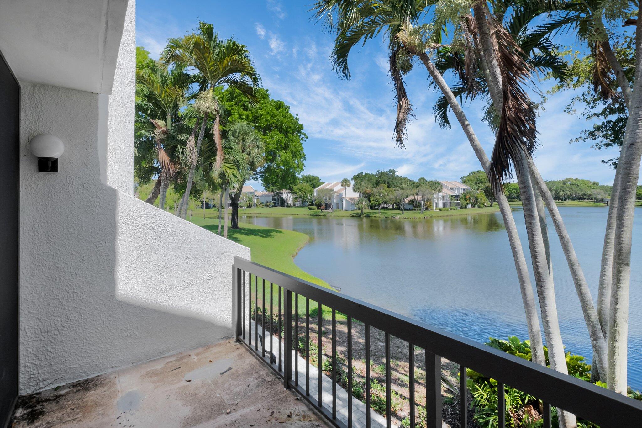 805 Bridgewood Place Boca Raton, FL 33434 - Photo 5 of 60 a view of swimming pool from a balcony