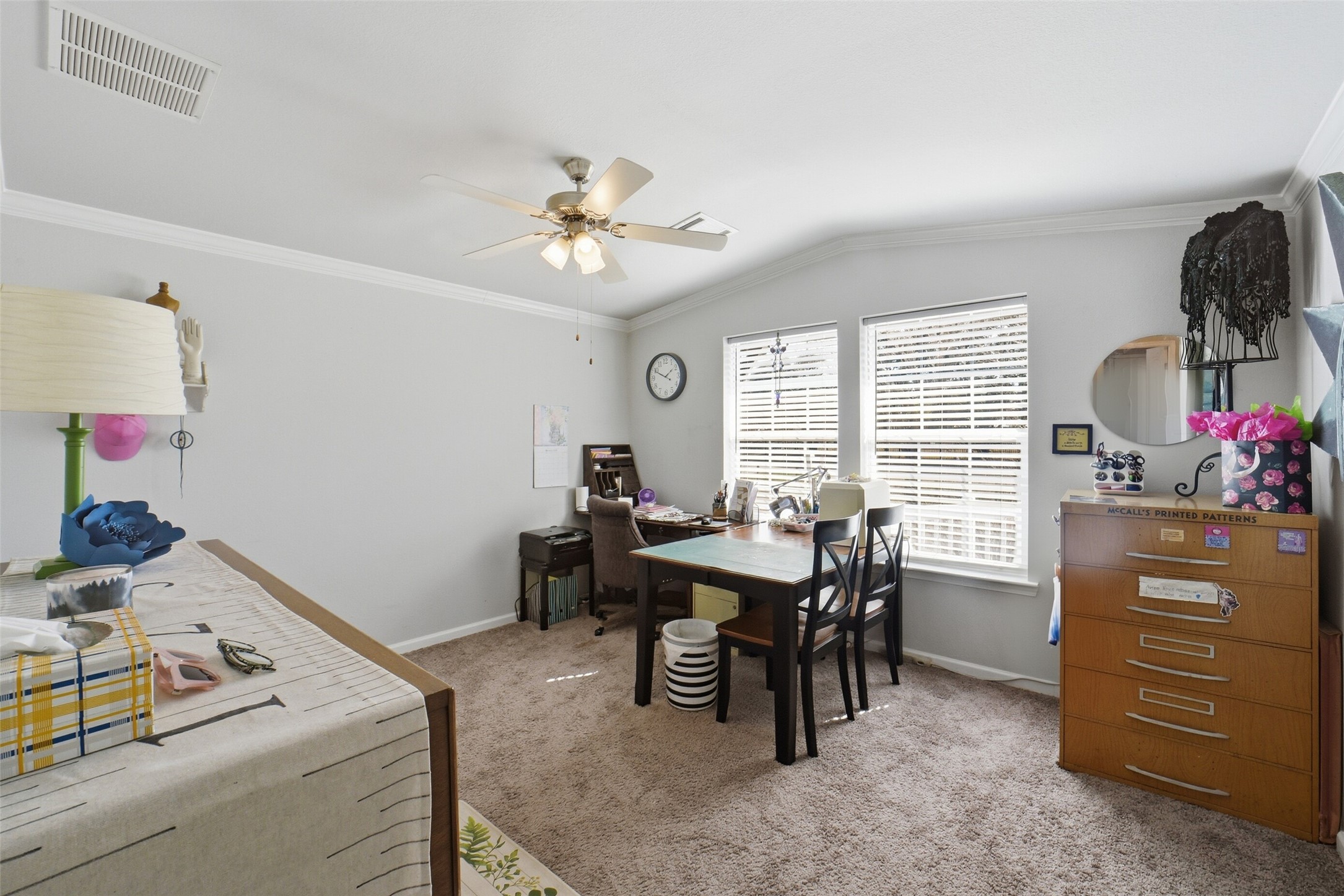 4007 Nancy Lane, Unit C546B Rosharon, TX 77583 - Photo 40 of 50 a view of a workspace with furniture and a window