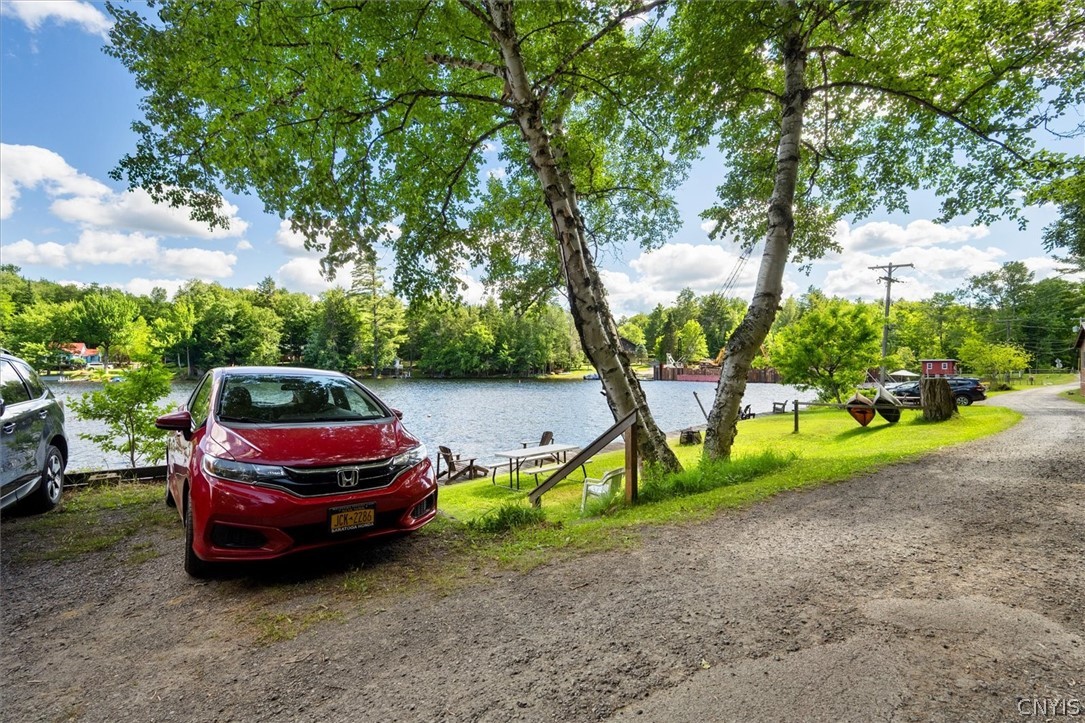17 6th Lake Road Inlet, NY 13360 - Photo 22 of 23 Parking space in front of cottage
