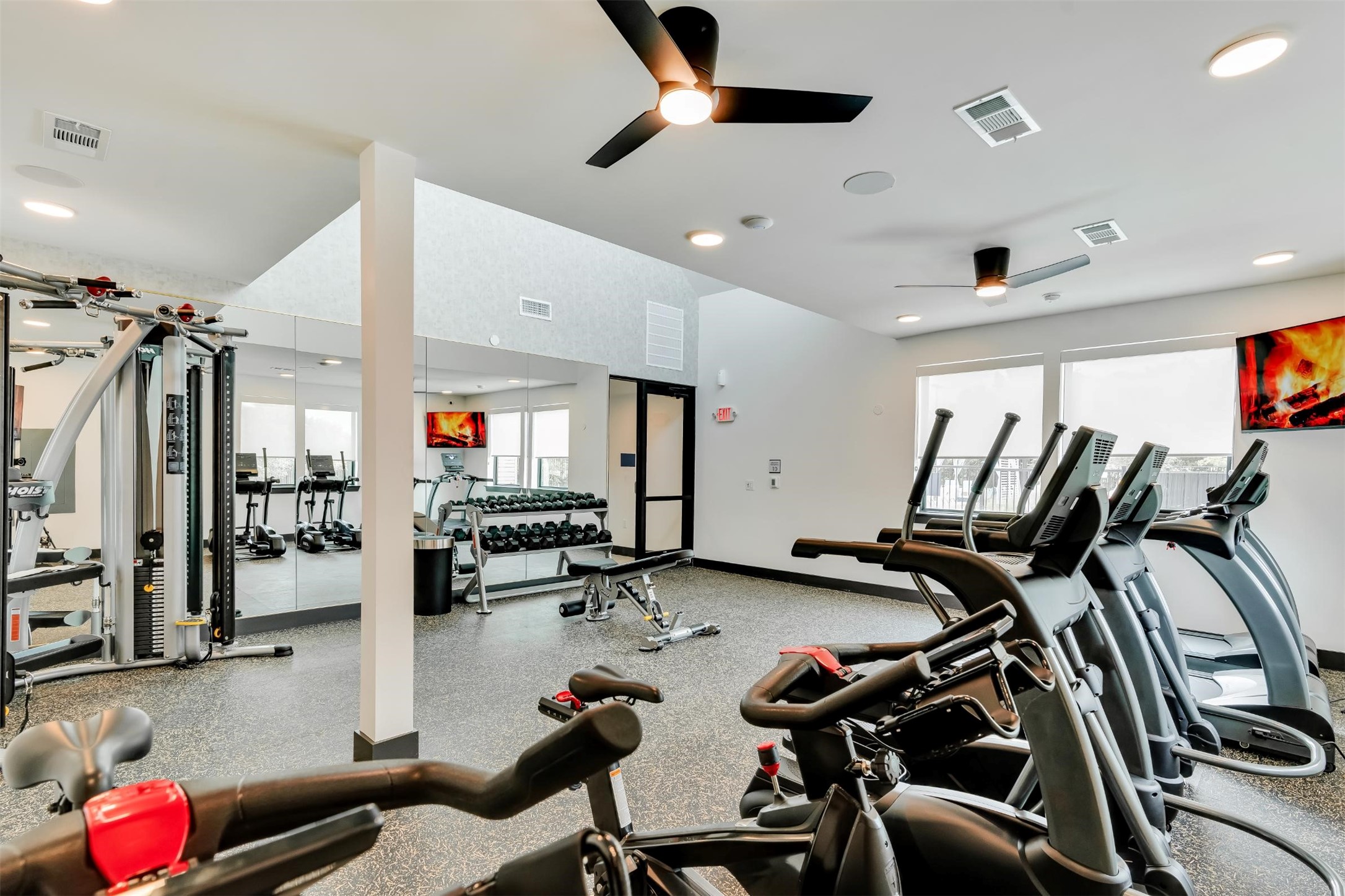 1688-343 Bernard Street Rowlett, TX 75089 - Photo 26 of 28 a view of a room with gym equipment