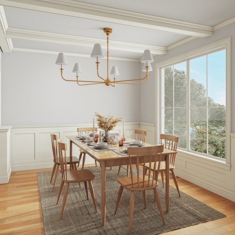 142 P Street, Unit 1 Boston, MA 02127 - Photo 5 of 6 a view of a dining room with furniture and wooden floor