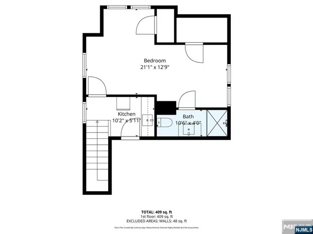 a picture of a bench in front of a door