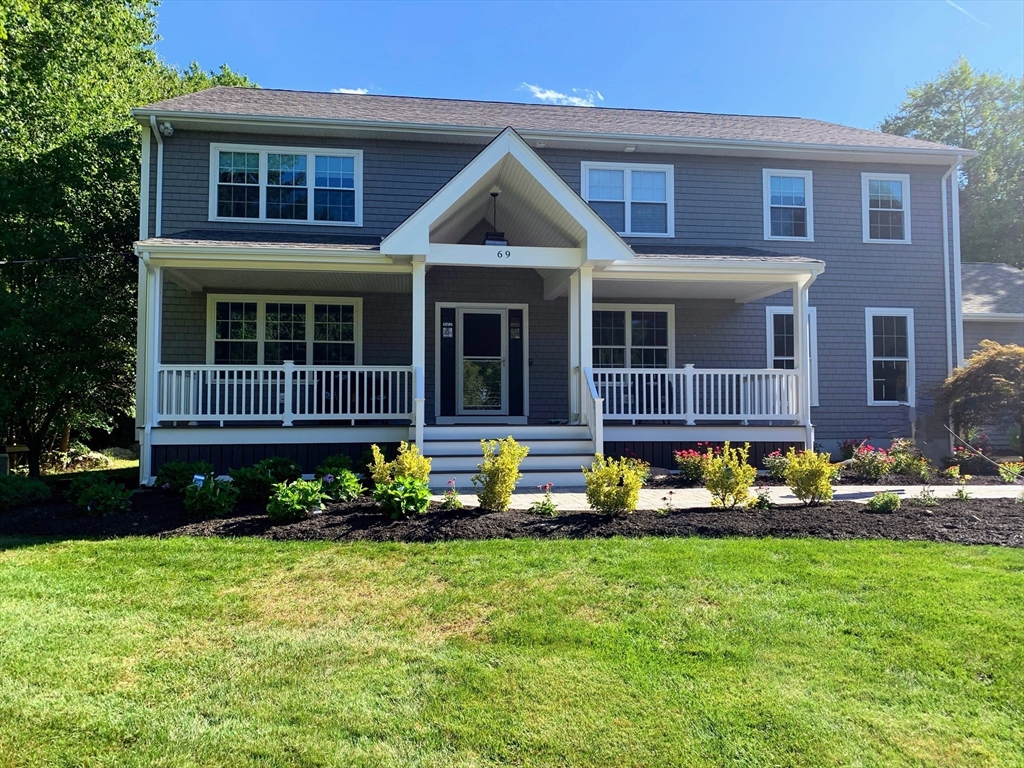 69 Narrows Road Assonet, MA 02702 - Photo 1 of 40 a front view of a house with garden