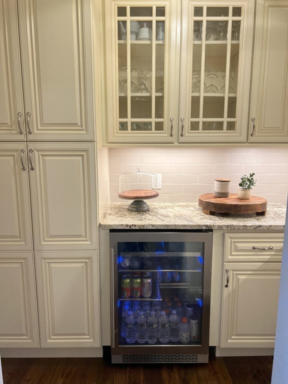 69 Narrows Road Assonet, MA 02702 - Photo 20 of 40 a kitchen with granite countertop a sink and cabinets