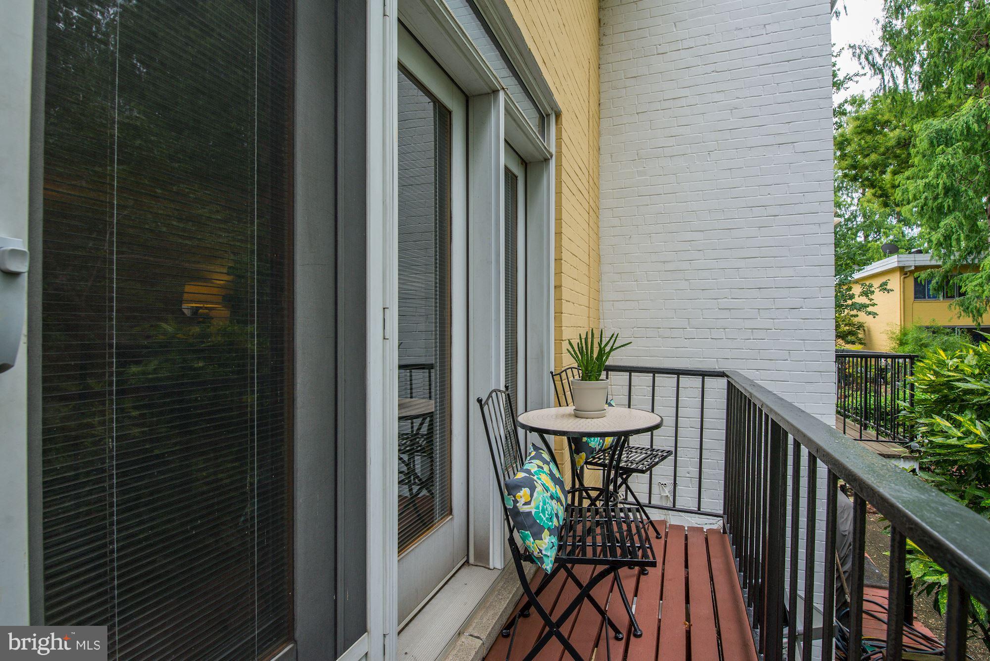 703 3rd Street Southwest, Unit 602 Washington, DC 20024 - Photo 19 of 30 Rear Balcony