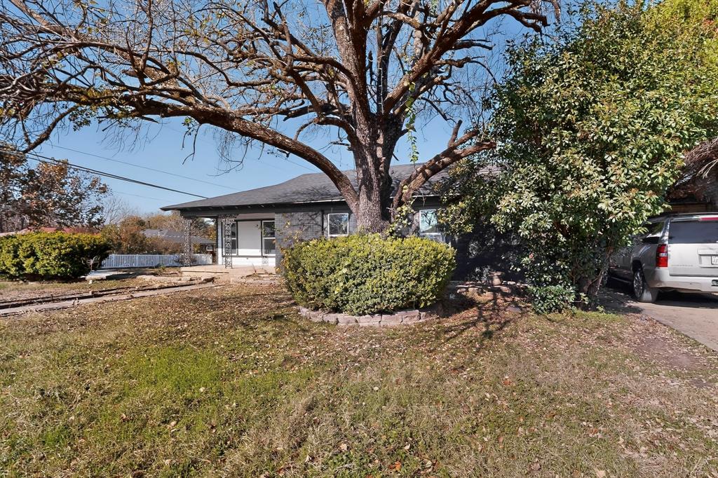 2219 Wilbur Street Dallas, TX 75224 - Photo 2 of 37 a view of a house with a large tree and a yard
