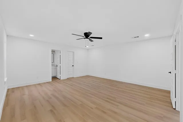 wooden floor in an empty room