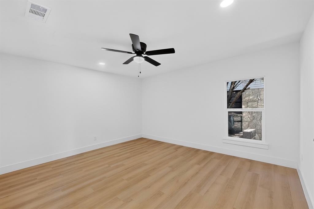 2219 Wilbur Street Dallas, TX 75224 - Photo 30 of 37 wooden floor in an empty room
