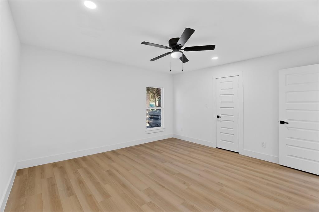 2219 Wilbur Street Dallas, TX 75224 - Photo 31 of 37 wooden floor in an empty room