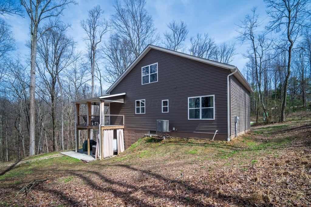 12861 Jack Run Road Rockbridge, OH 43149 - Photo 28 of 41 Side View of Home w/ Multi Level Decks