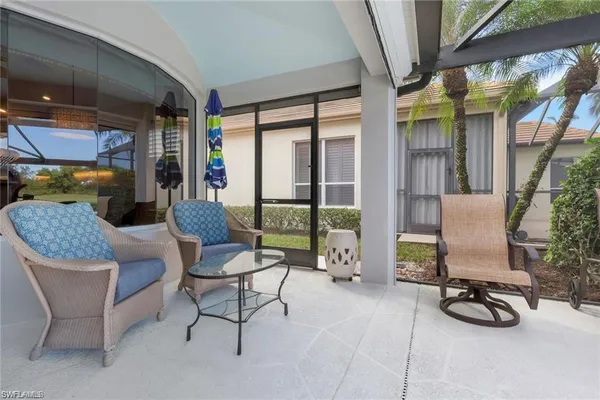 a outdoor space with patio lots of furniture