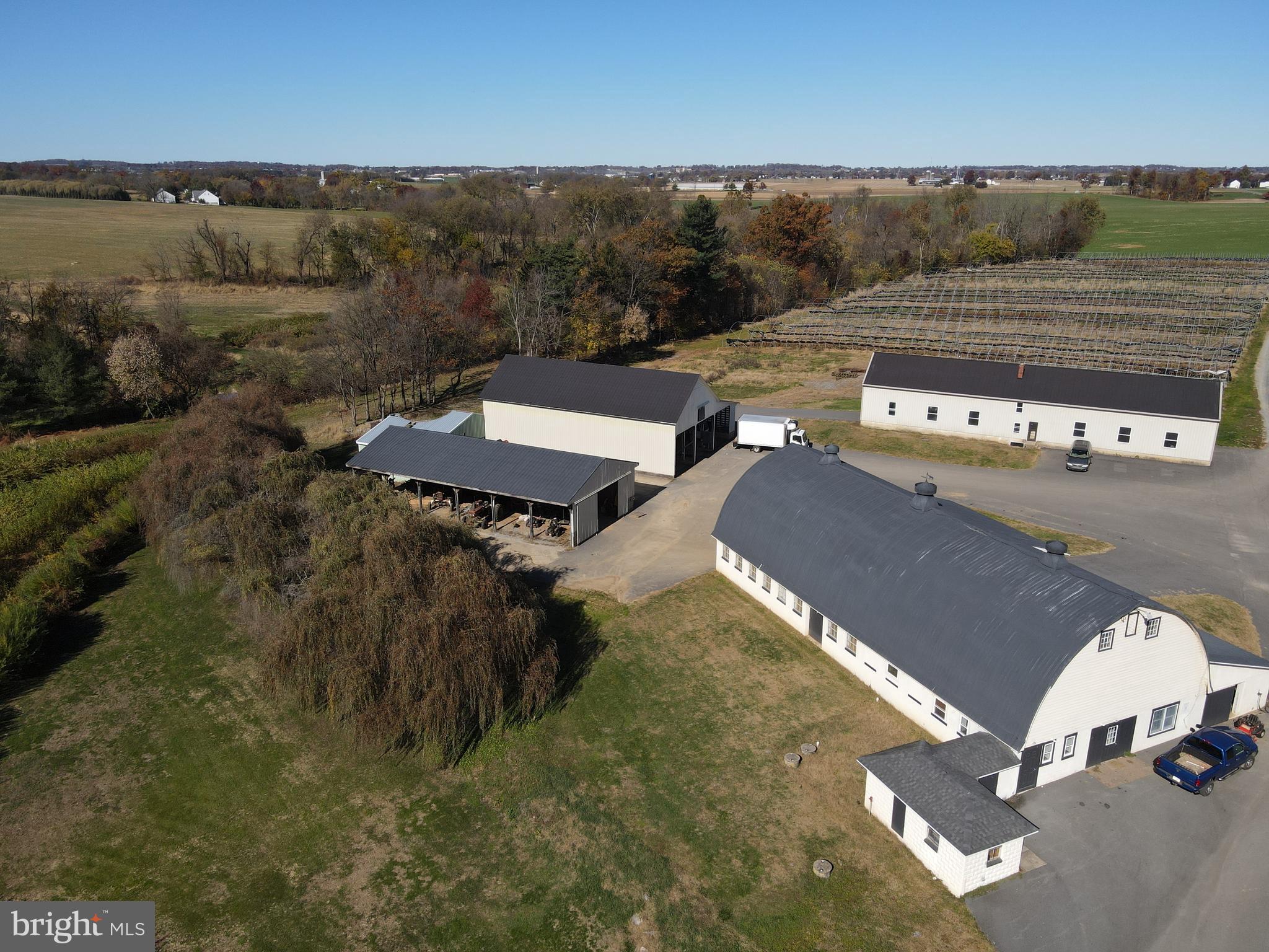 690 Kraybill Church Road Mount Joy, PA 17552 - Photo 14 of 35 an aerial view of a house with a yard