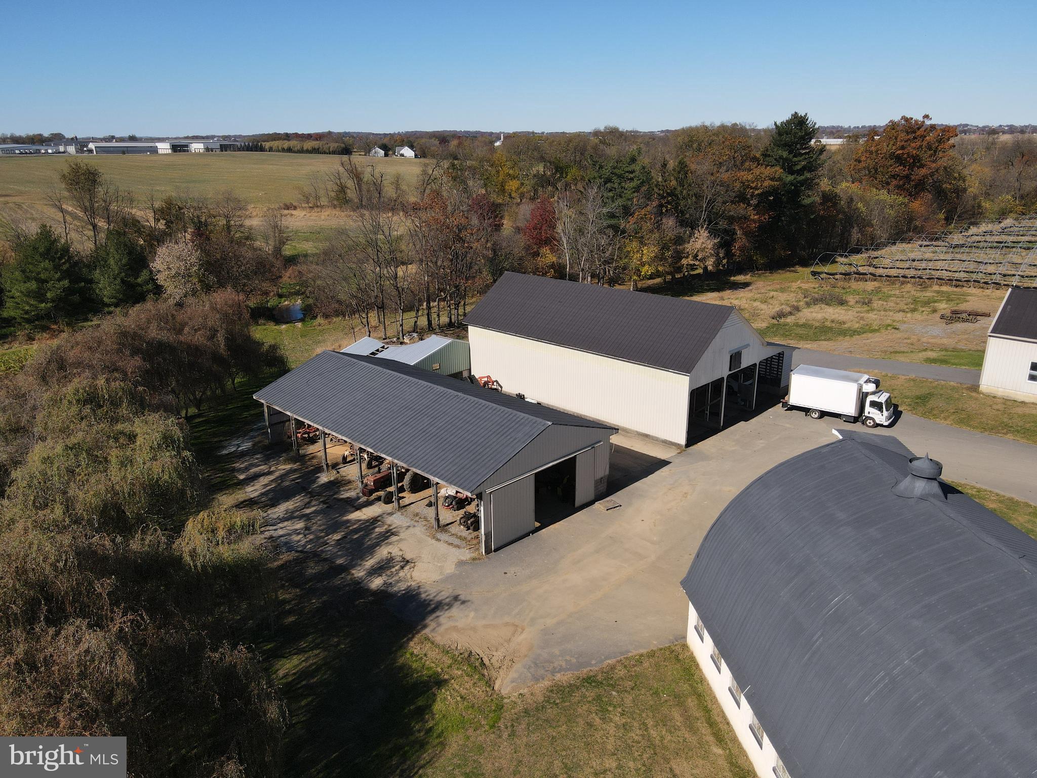 690 Kraybill Church Road Mount Joy, PA 17552 - Photo 17 of 35 an aerial view of a house with a yard