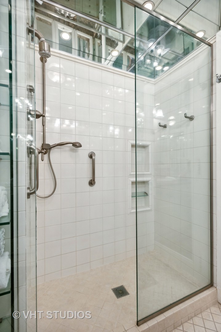 1550 North State Parkway, Unit 501 Chicago, IL 60610 - Photo 18 of 20 a bathroom with a shower