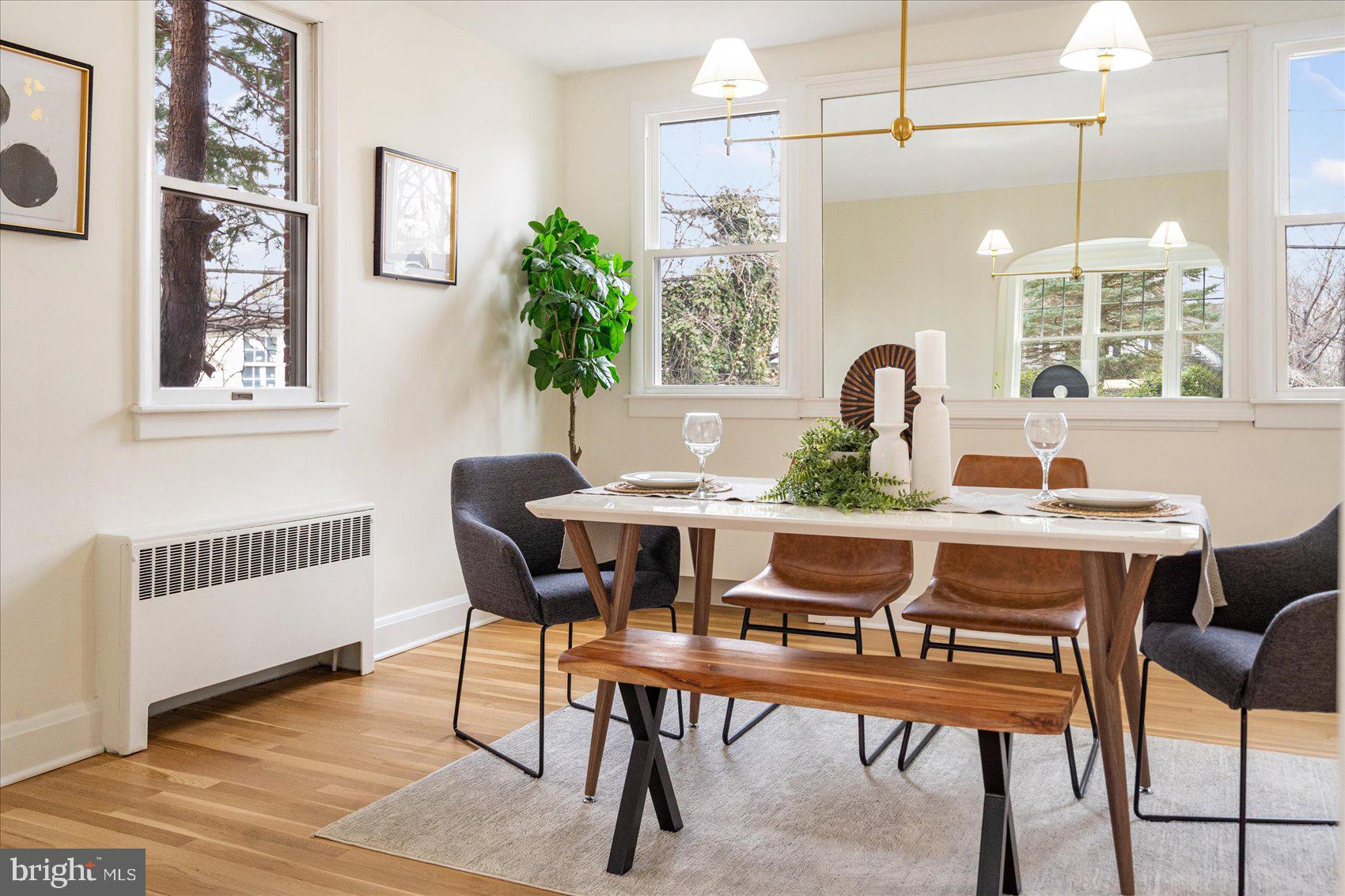 500 Wilton Road Baltimore, MD 21286 - Photo 11 of 57 a view of a dining room with furniture and window