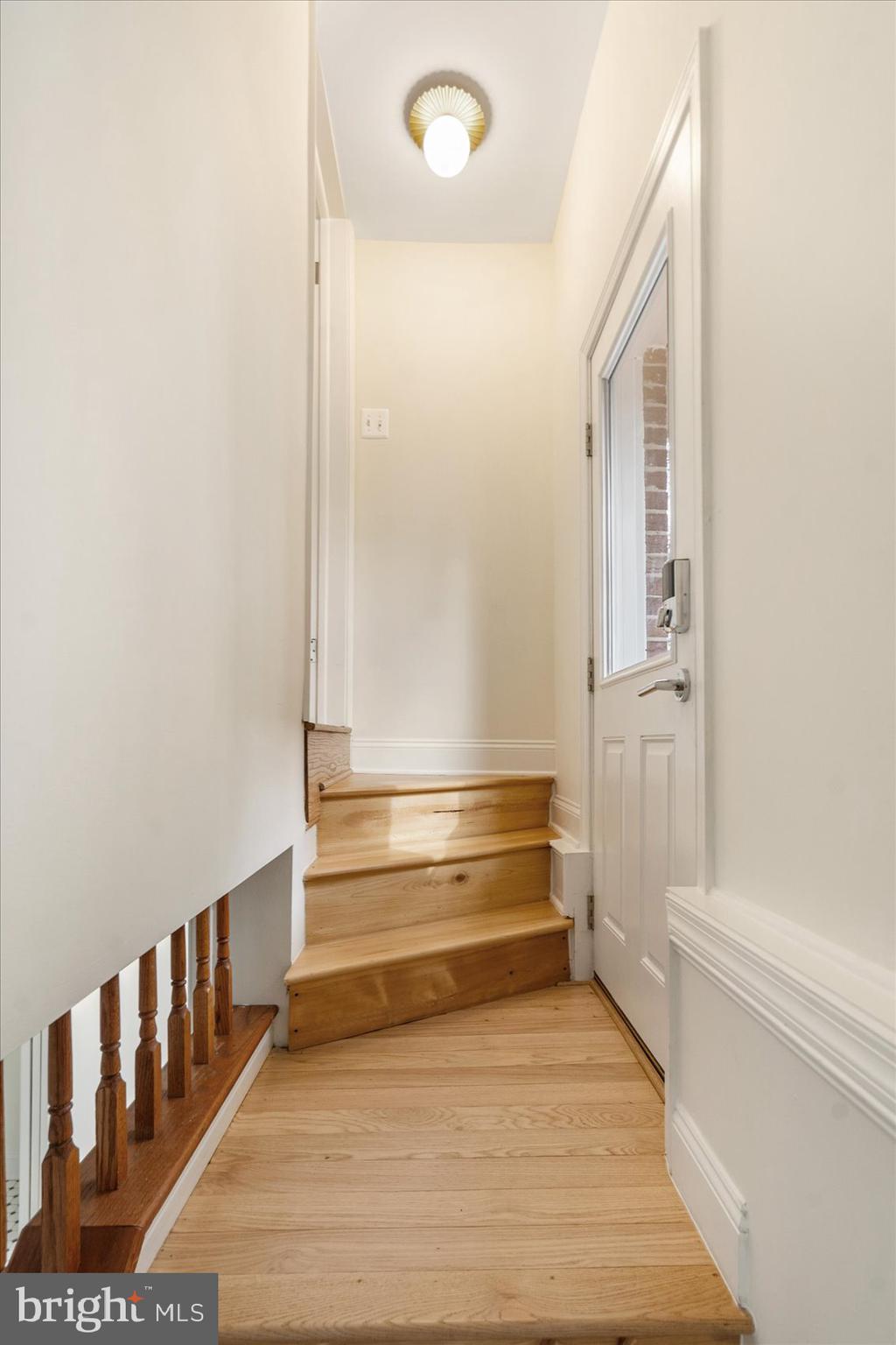 500 Wilton Road Baltimore, MD 21286 - Photo 38 of 57 a view of entryway with wooden floor