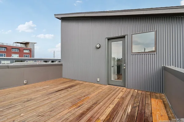 a view of a backyard of a house