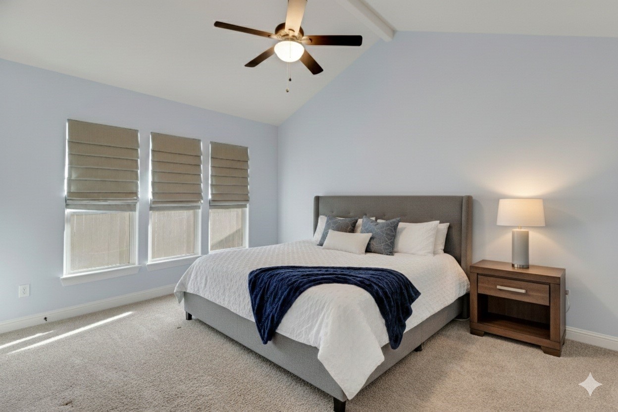 30 Beachwood Way Coldspring, TX 77331 - Photo 18 of 47 a bedroom with a bed and a window