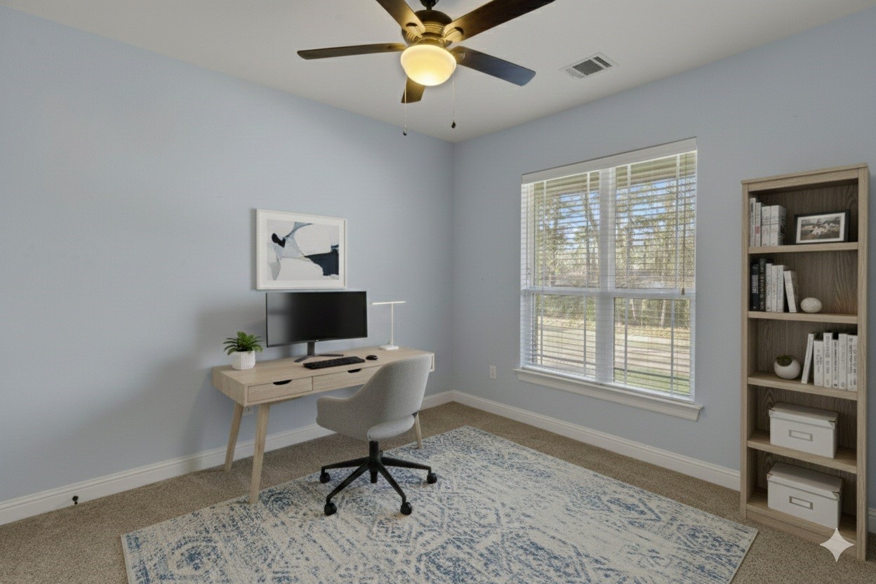 30 Beachwood Way Coldspring, TX 77331 - Photo 30 of 47 a workspace with furniture and a window