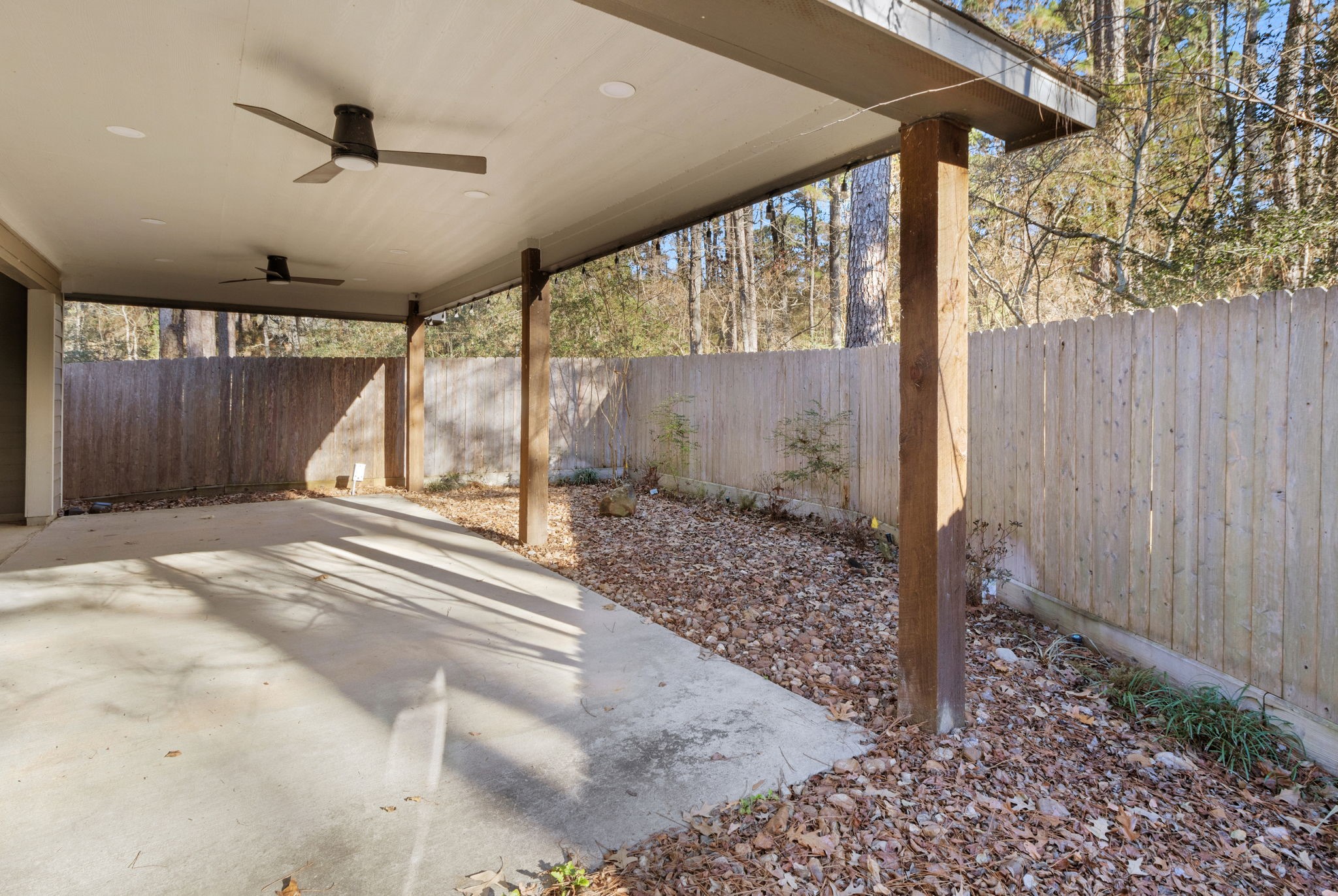 30 Beachwood Way Coldspring, TX 77331 - Photo 34 of 47 a view of a porch