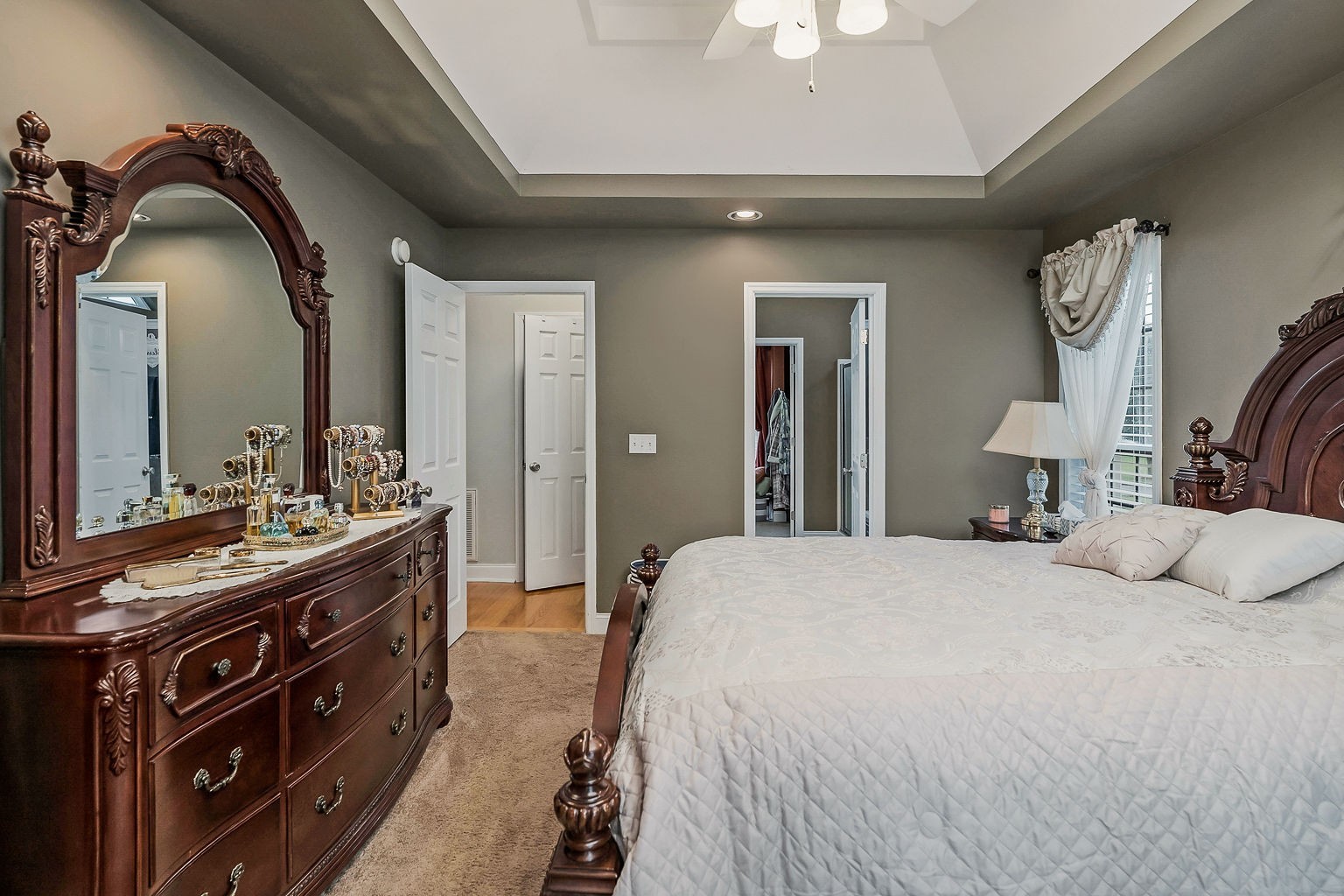 128 Simons Boulevard Morrison, TN 37357 - Photo 52 of 65 a bedroom with a bed and a dresser