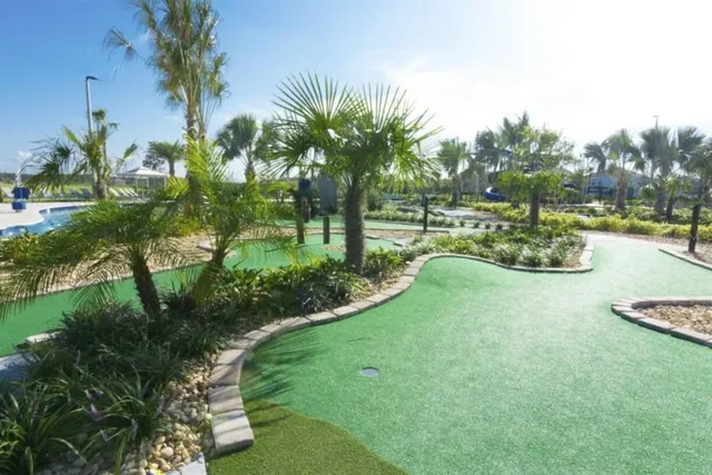 a room with lots of chairs and mirrors