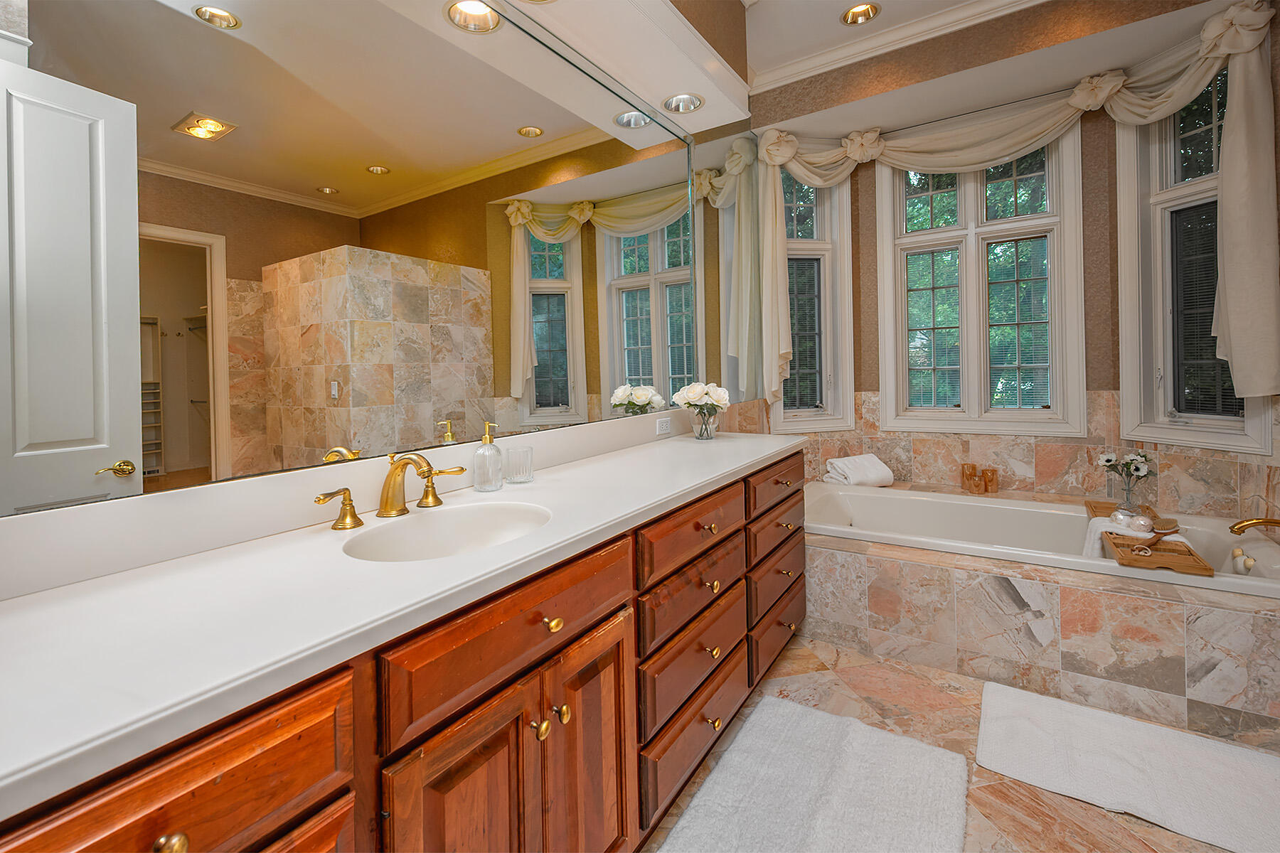 14425 Westover Road Elm Grove, WI 53122 - Photo 38 of 68 Walk in Shower and Tub