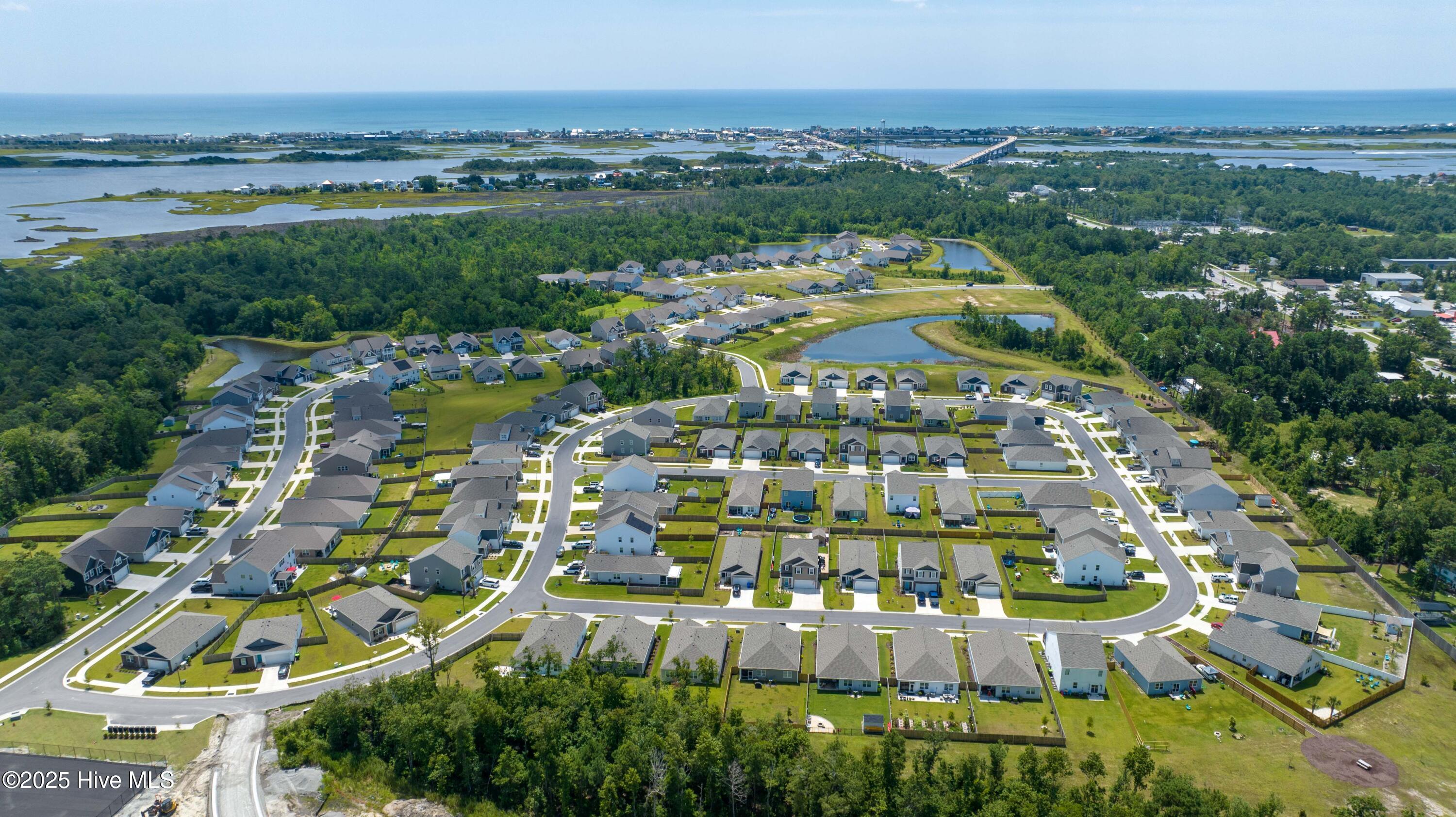 332 Edgewater Way Holly Ridge, NC 28445 - Photo 20 of 25 Water Side - Aerial - Edited_3