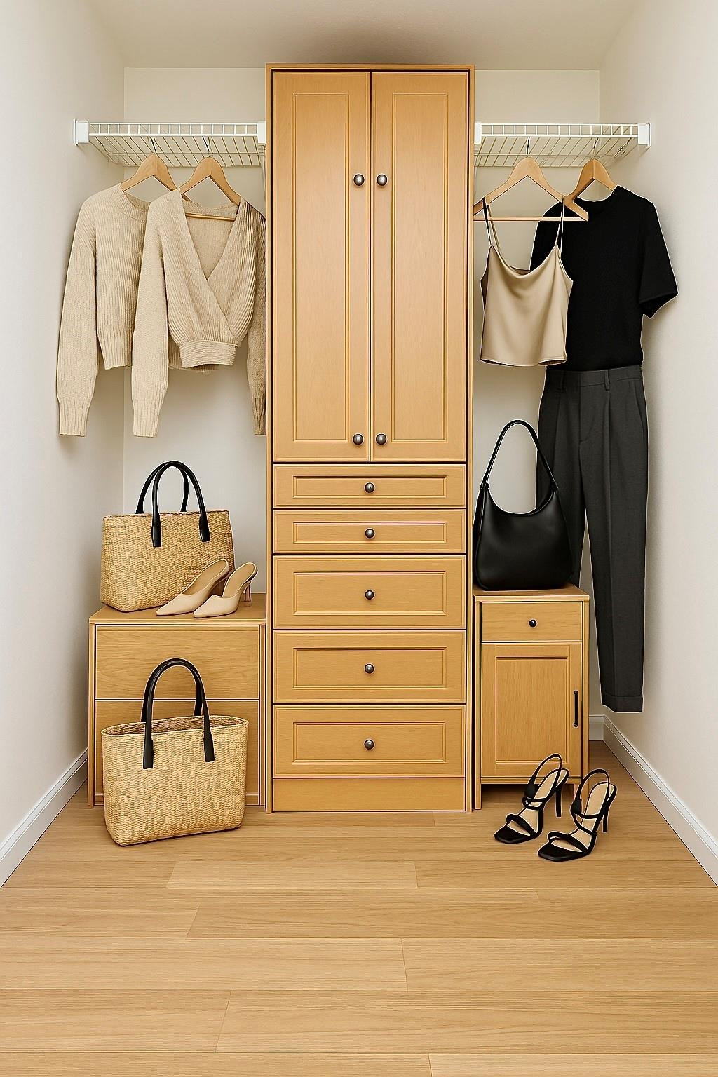 8267 Severn Drive, Unit C Boca Raton, FL 33433 - Photo 25 of 45 Virtually cleaned master closet