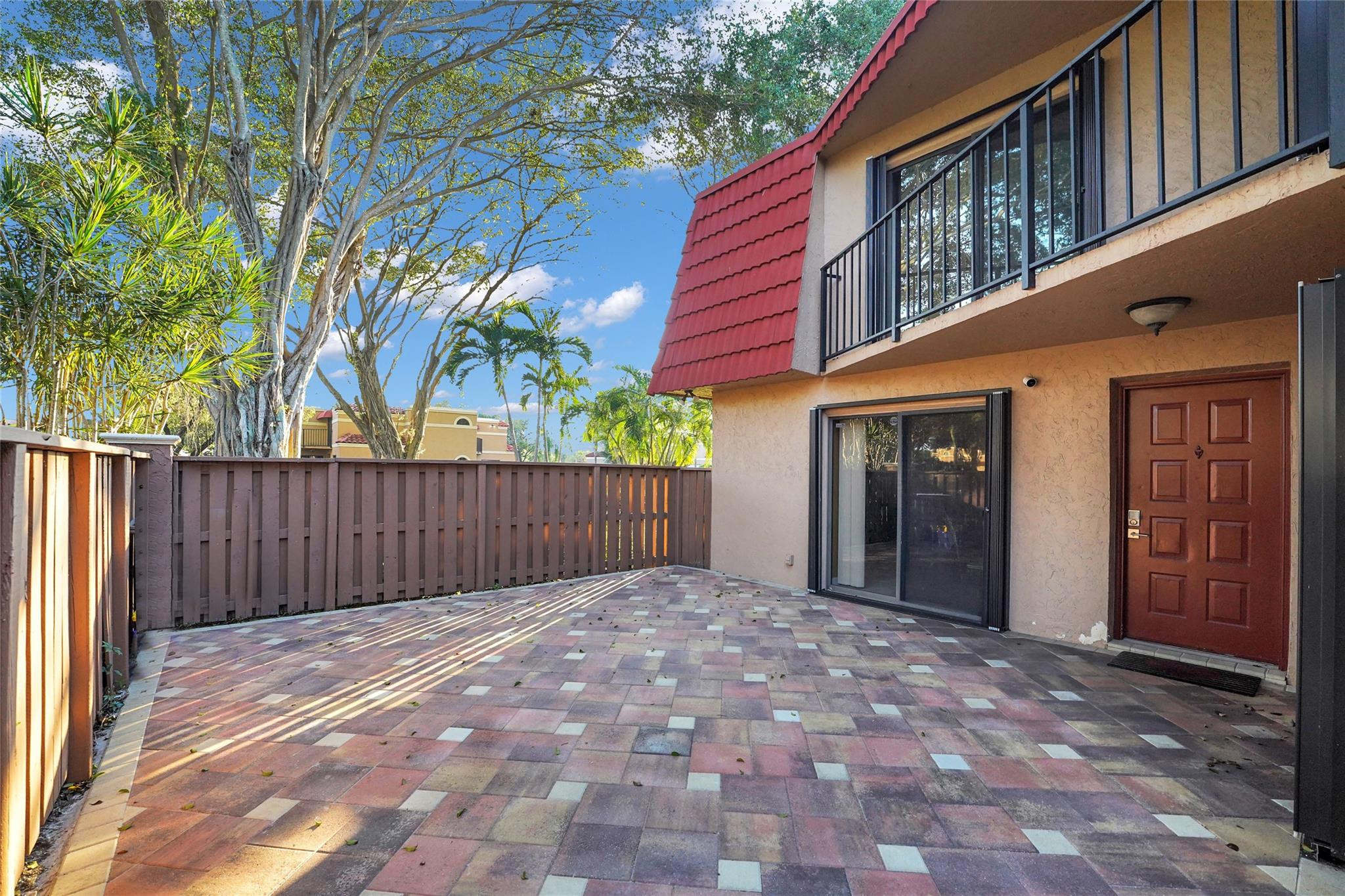8267 Severn Drive, Unit C Boca Raton, FL 33433 - Photo 8 of 45 Fully Fenced Patio