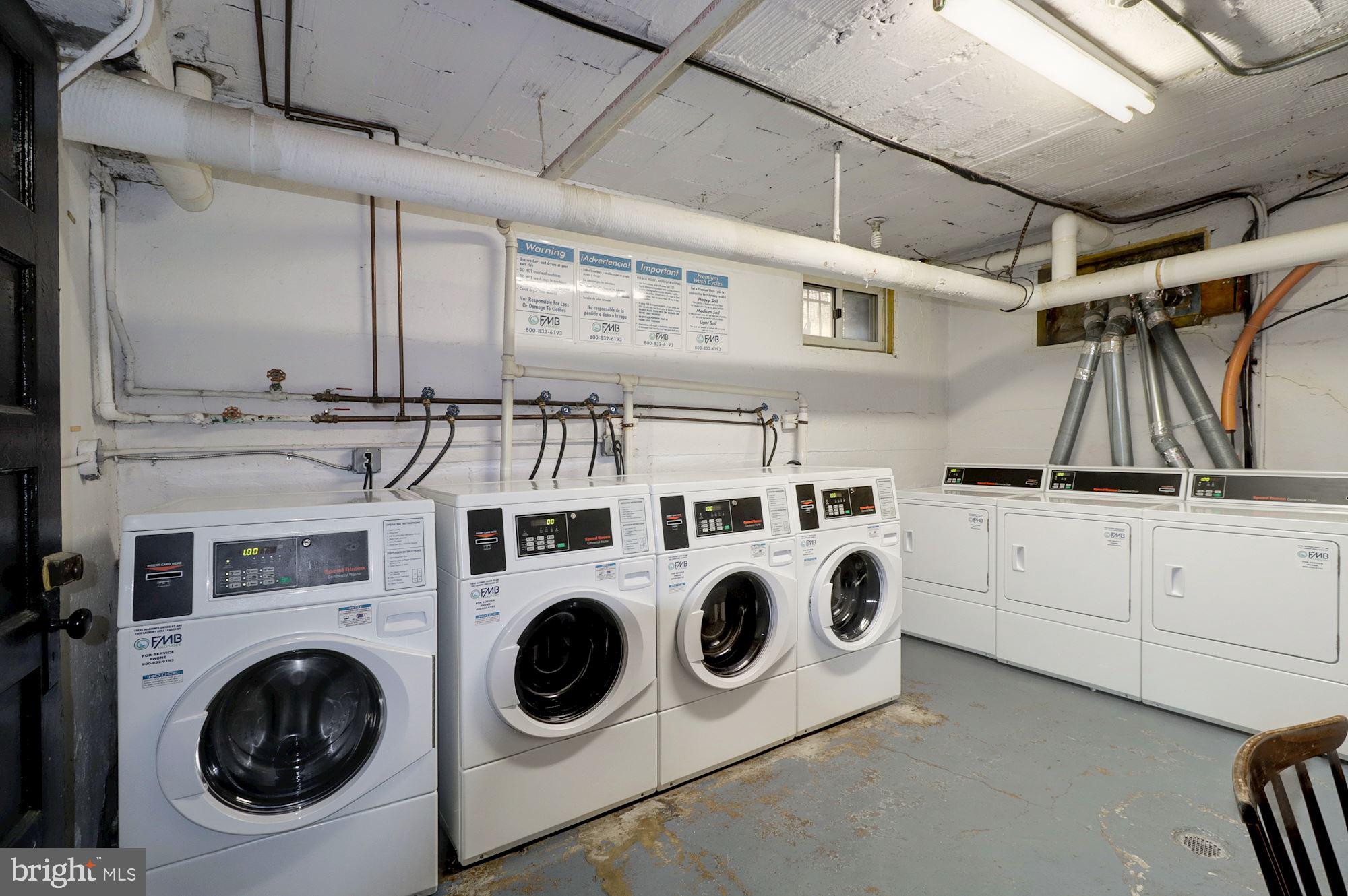 2801 Adams Mill Road Northwest, Unit 111 Washington, DC 20009 - Photo 23 of 24 Laundry Area