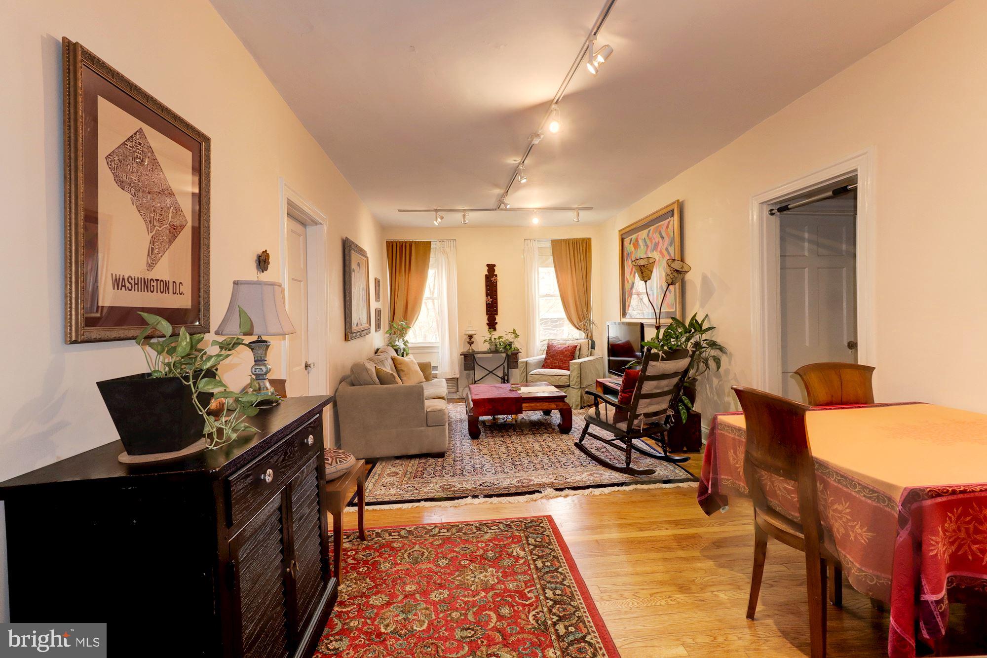 2801 Adams Mill Road Northwest, Unit 111 Washington, DC 20009 - Photo 8 of 24 Dining & Living area