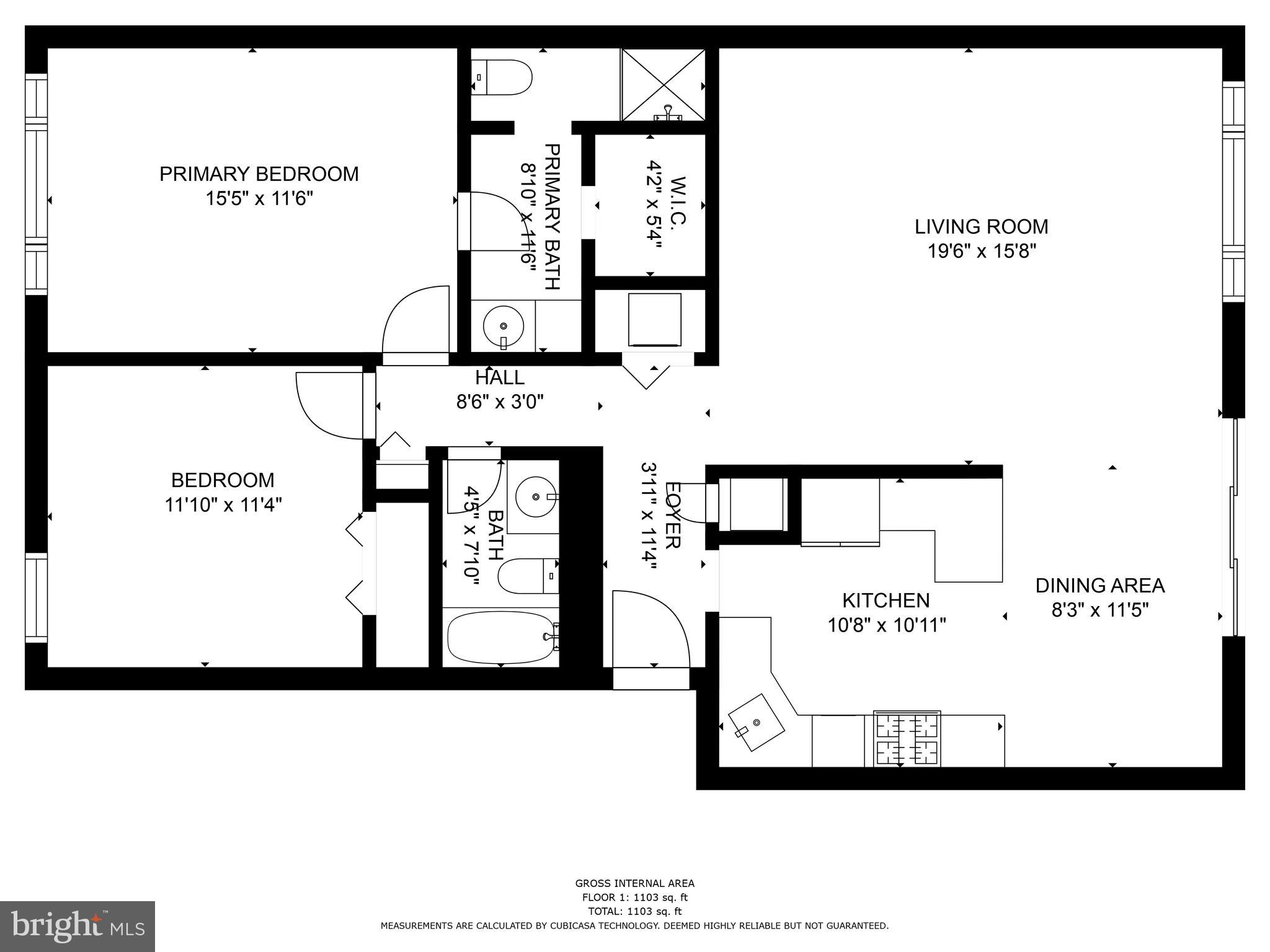5 Cross Keys Road, Unit 5C Baltimore, MD 21210 - Photo 50 of 51 Floor Plan