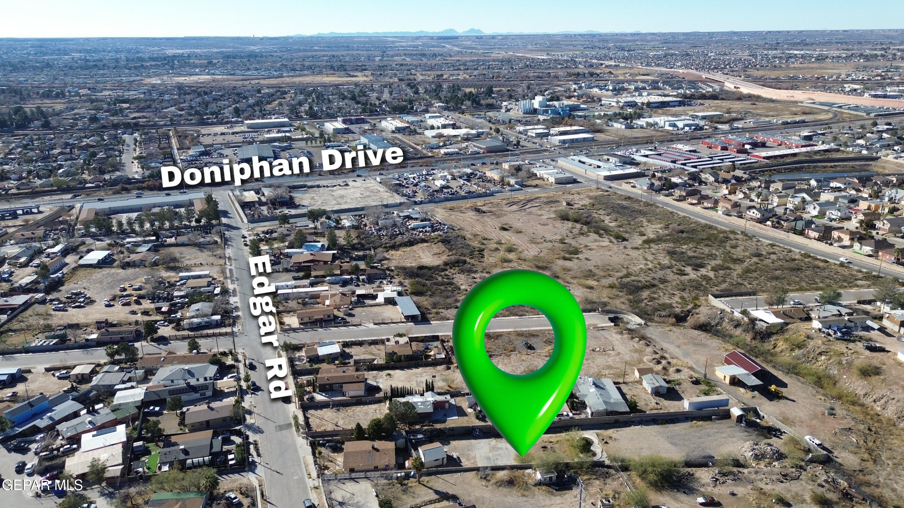 325 Edgar Road El Paso, TX 79932 - Photo 11 of 15 an aerial view of a house