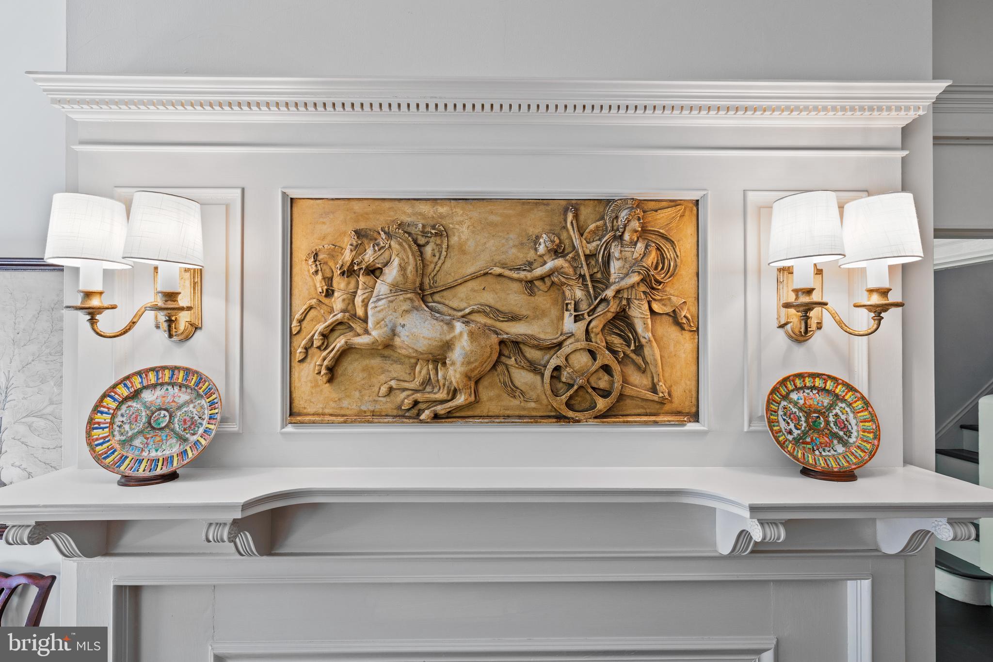 1919 Ruxton Road Towson, MD 21204 - Photo 19 of 87 Dining Room Mantel Detail