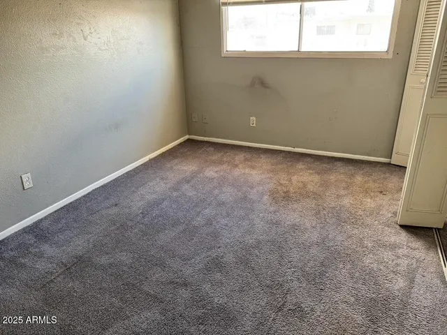 a view of an front door