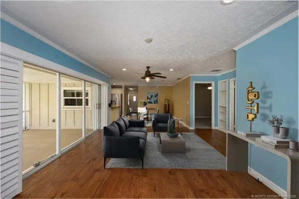 a view of an empty room with window