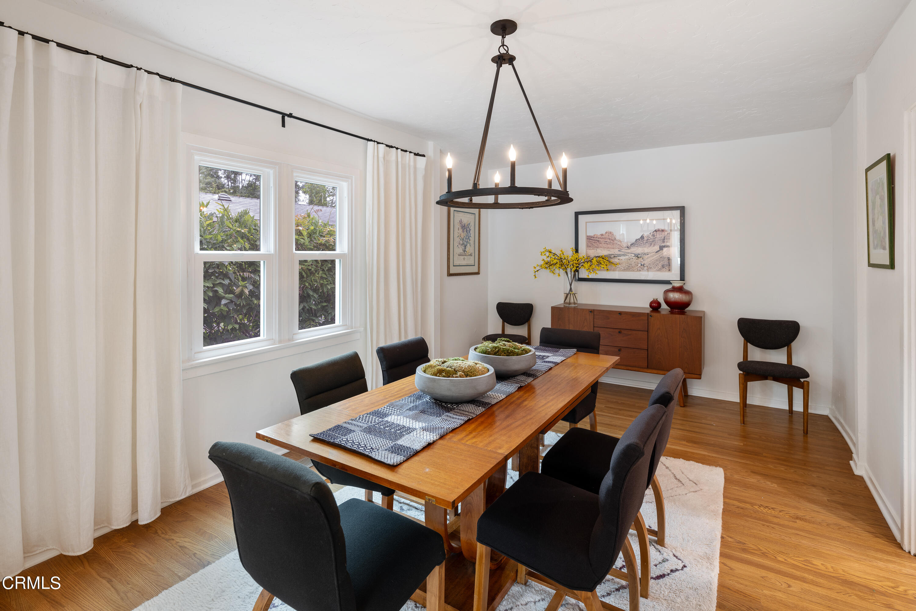 488 Colman Street Altadena, CA 91001 - Photo 15 of 75 a view of a workspace with furniture window and wooden floor