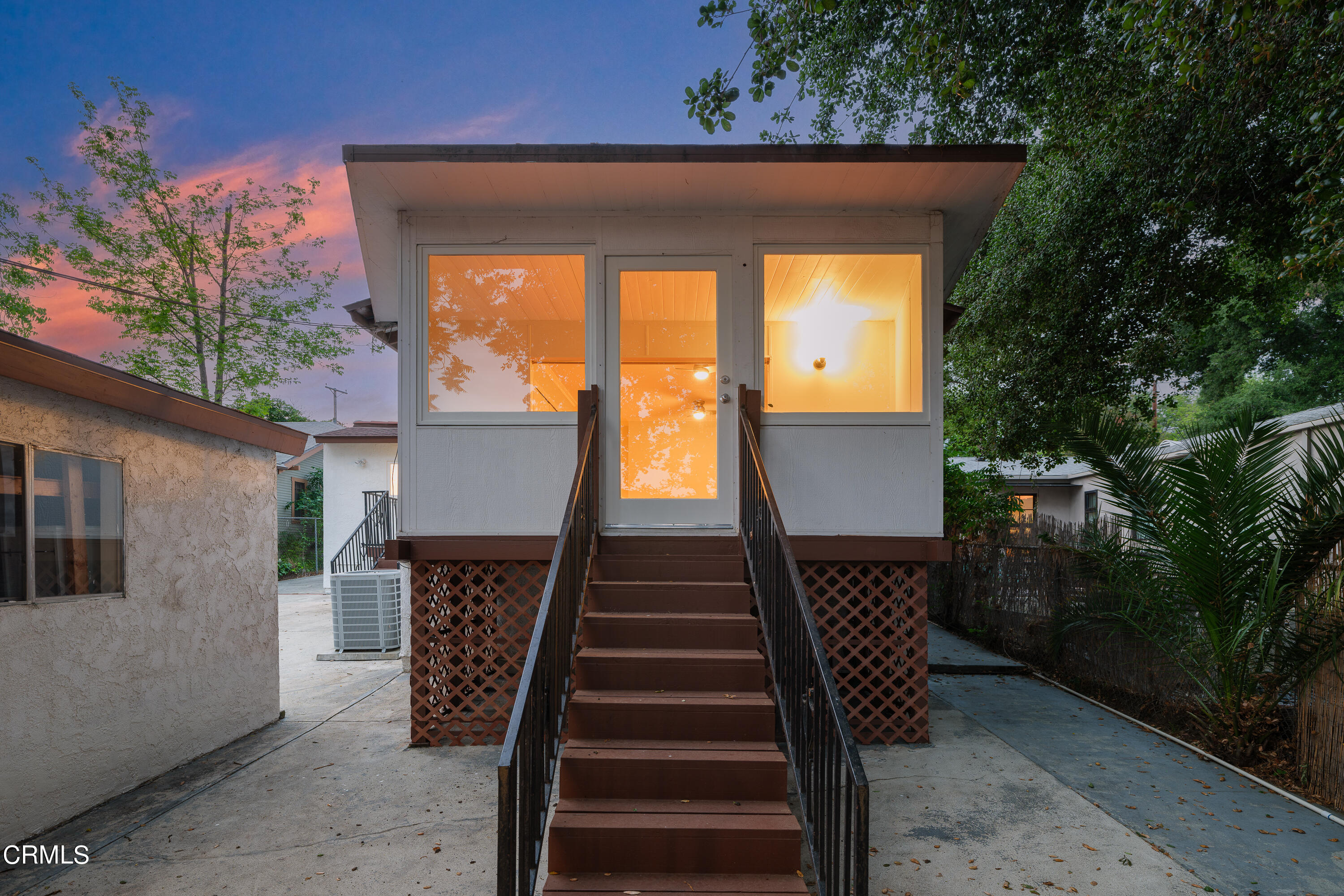 488 Colman Street Altadena, CA 91001 - Photo 69 of 75 a view of entryway with wooden floor and a small yard