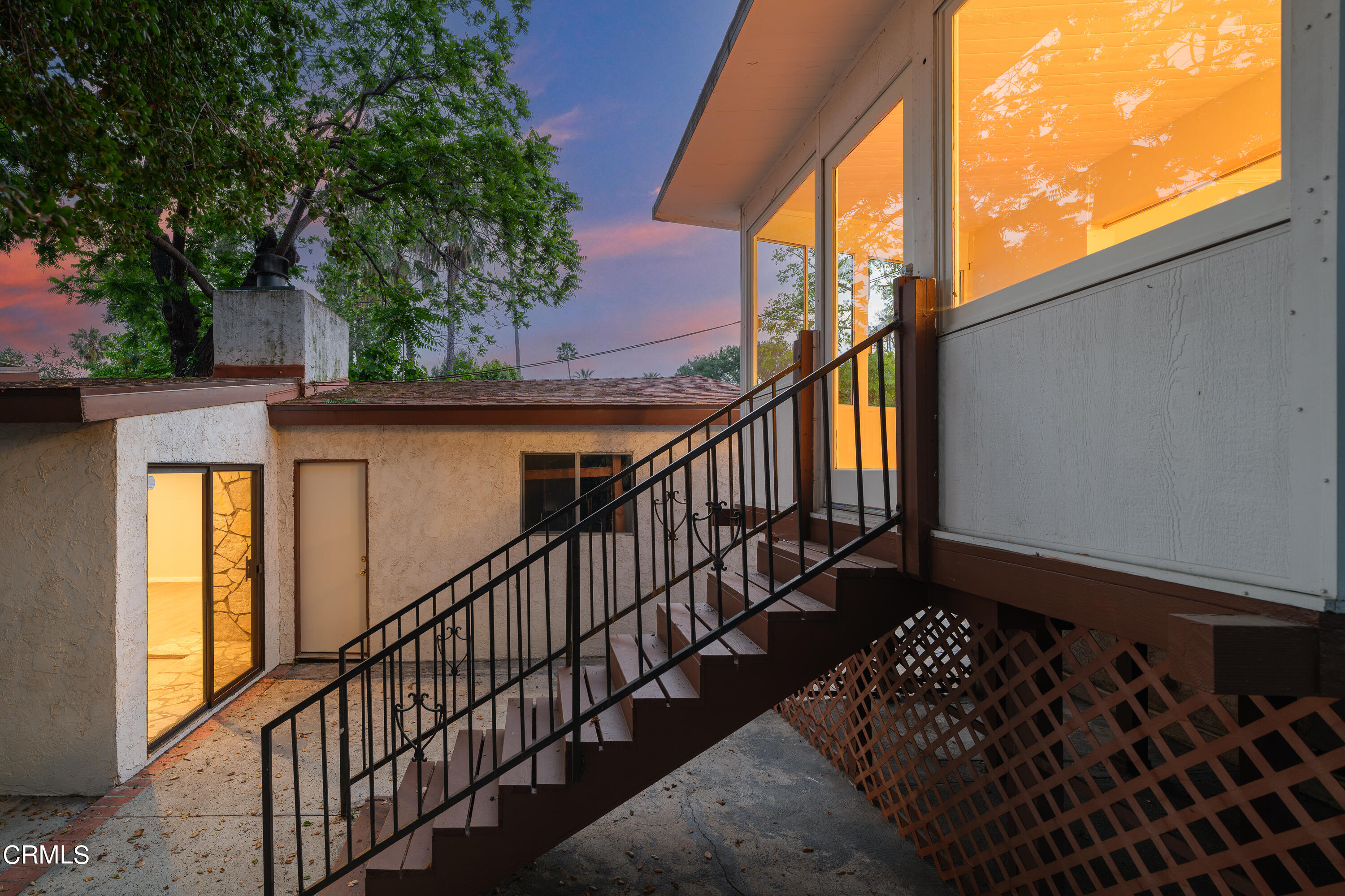 488 Colman Street Altadena, CA 91001 - Photo 70 of 75 a view of balcony with wooden floor and fence