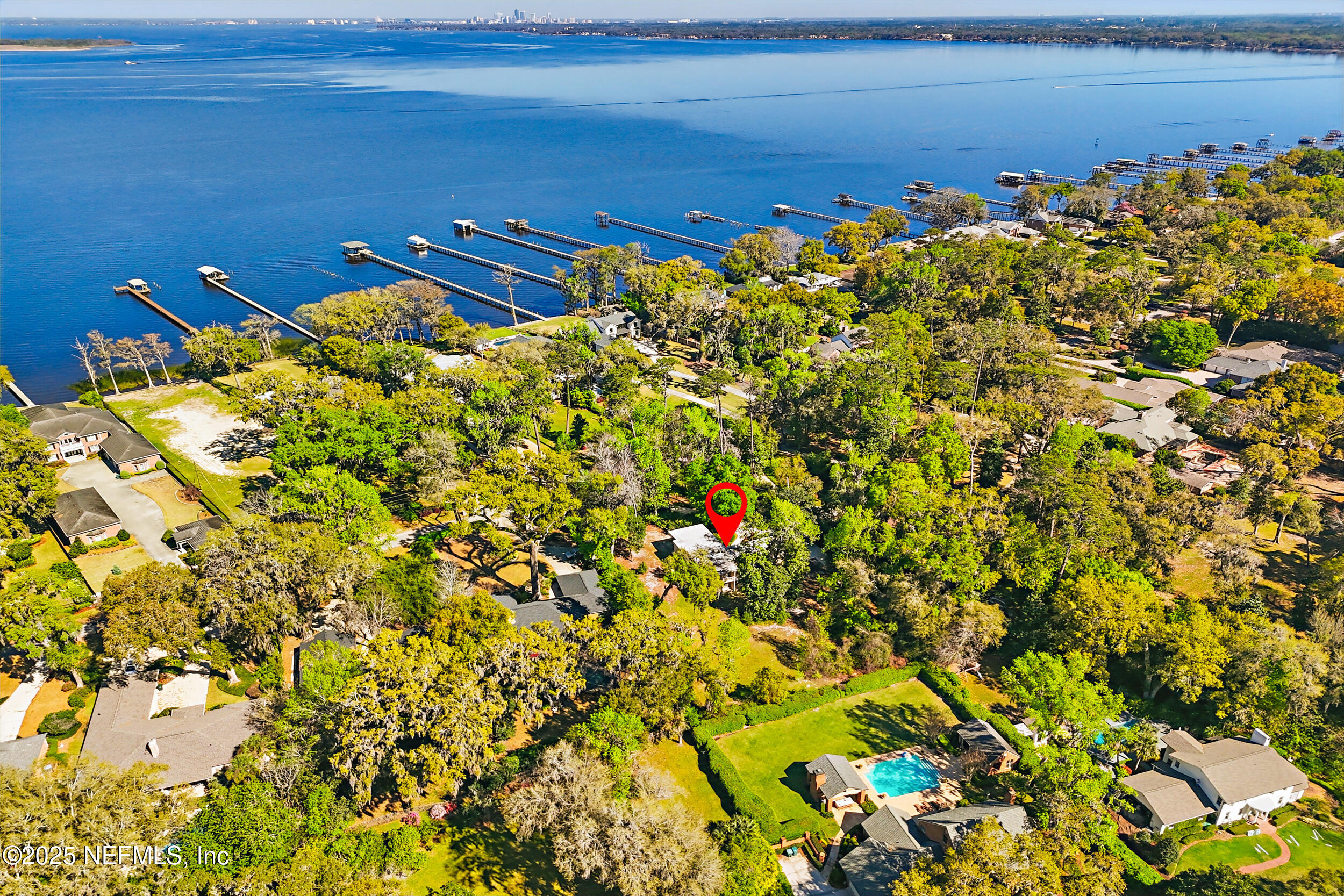 2916 Forest Circle Jacksonville, FL 32257 - Photo 63 of 64 a view of a lake