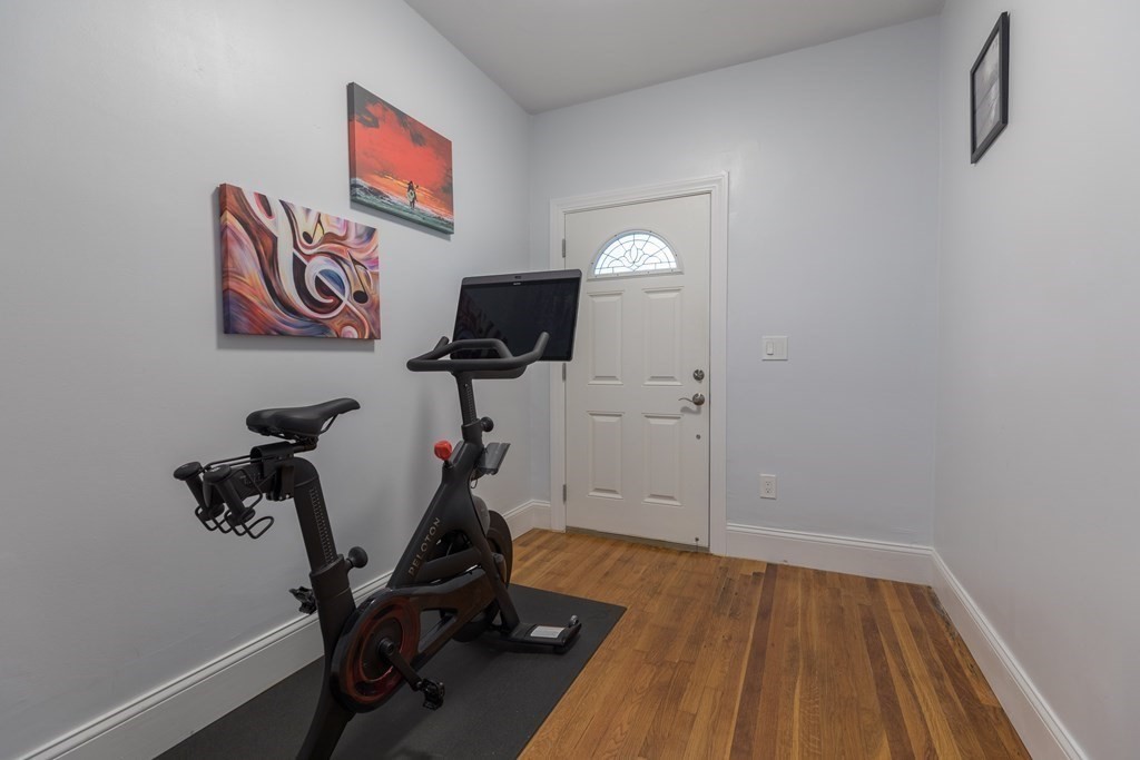 4 Cross Street, Unit 1 Malden, MA 02148 - Photo 12 of 17 a view of a room with gym equipment