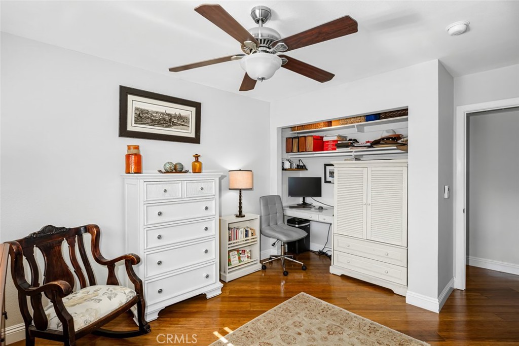 25322 Perch Drive Dana Point, CA 92629 - Photo 20 of 43 Closet has a desk set up.