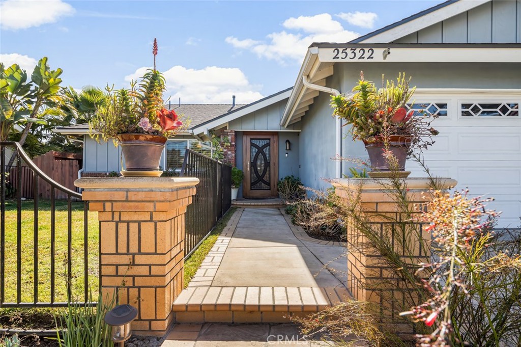 25322 Perch Drive Dana Point, CA 92629 - Photo 3 of 43 Front door is set back & front yard gated.