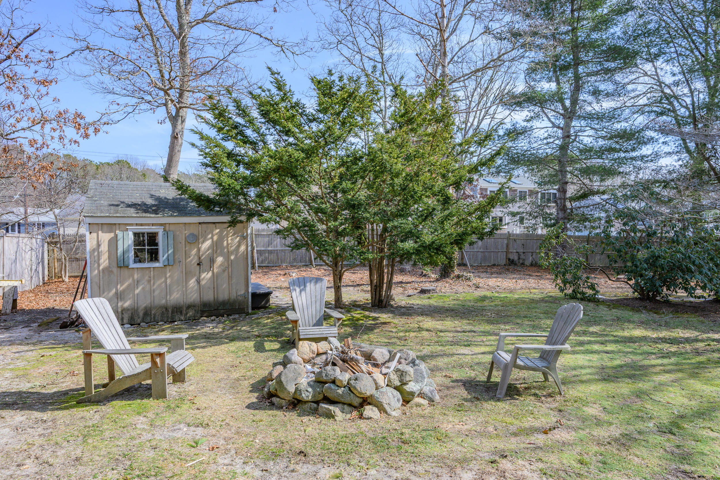 172 Skunknet Road Centerville, MA 02632 - Photo 30 of 37 Fire pit